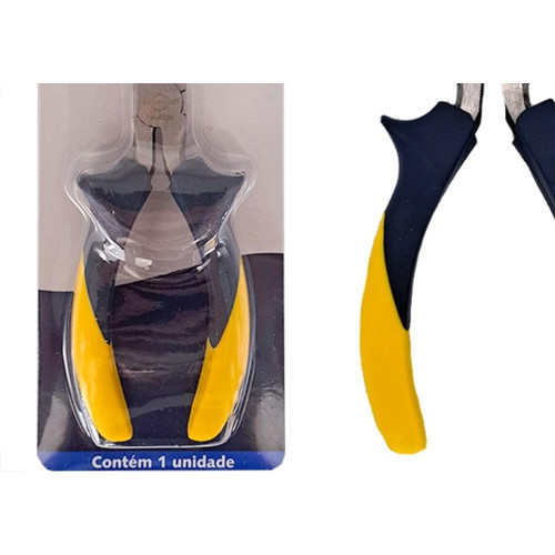 Alicate Bico Meia Cana Brasfort 6'' Profissional Polido - 8004