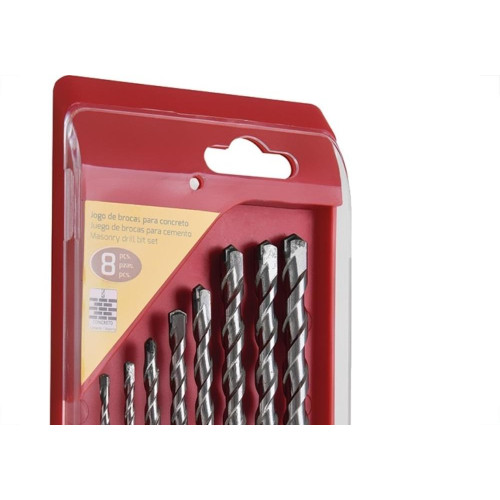 Broca Kit Tramontina Com 08 Pecas Widea 3 A 10Mm - 43142/508