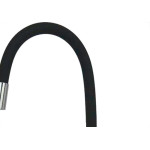 Torneira Gourmet Flex Parede Bica Movel Metal Metrox Black Cromada - C-60 - 1/4 Volta