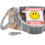 Cerca Perimetral Kit Sol Galvanizada 30Cm X 10M