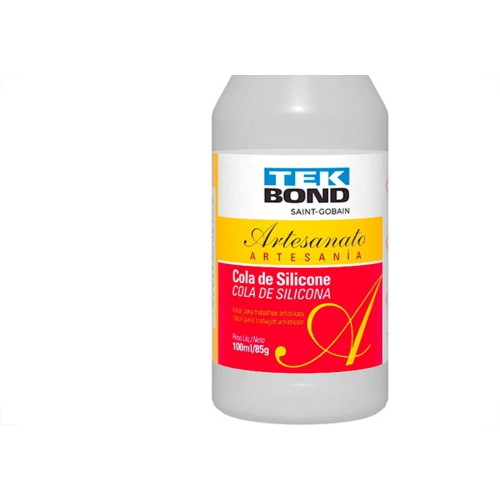 Silicone Tekbond Para Artesanato 100Ml/85G