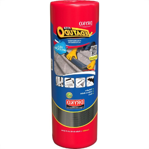 Fita Multiuso Dryko Vedatudo Aluminio 45Cm X 10M