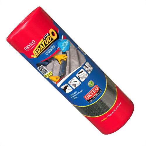 Fita Multiuso Dryko Vedatudo Aluminio 45Cm X 10M