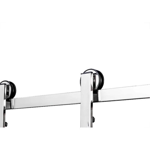Kit Porta De Correr Silvana Aco Inox 304 - 1,5M