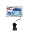 Rolo La Compel 5Cm Carneiro 1205 - Kit C/12 Pecas