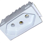 Modulo Tramontina Aria 1 Tomada Branco 2P+T. 10A. 57217/030