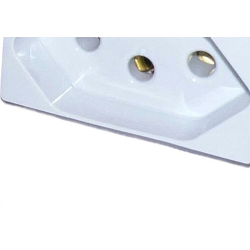 Modulo Tramontina Aria 1 Tomada Branco 2P+T. 10A. 57217/030