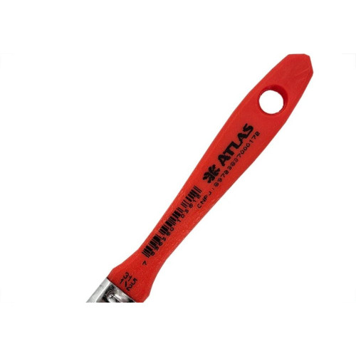 Pincel Trincha Pintura Atlas Plumatek At315 1/2'' - Kit C/12 Pecas