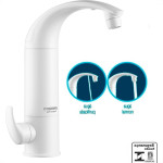 Torneira Bica Movel Filtro Abs Mesa Lorenzetti Acquadue Branca