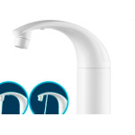 Torneira Bica Movel Filtro Abs Mesa Lorenzetti Acquadue Branca