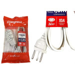 Extensao Daneva Sort 2 Polos + Terra Pp 0,75Mm Gelo - 1,3M - 1791