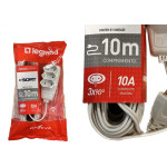 Extensao Daneva Sort 2 Polos Paralela 0,75Mm Gelo -10M - 1532