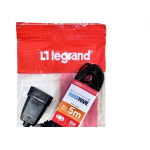 Extensao Daneva Cordao Prolongador Paralelo 2 Polos 0,75Mm Preto - 5M - 1313