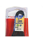 Extensao Daneva Cordao Prolongador Paralelo 2 Polos 0,75Mm Preto - 3M - 1312