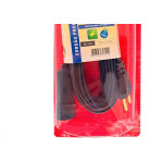 Extensao Daneva Cordao Prolongador Paralelo 2 Polos 0,75Mm Preto - 10M - 1314