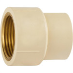 Luva Transicao Agua Quente Super Cpvc Amanco Femea/Femea 22Mmx1/2''