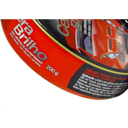 Auto Cera Polidora 3M Alta Perfomance 200G