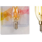 Lampada Filamento De Led Elgin Vela - 2Wx220V. Ambar E-14