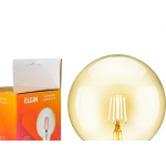 Lampada Filamento De Led Elgin G 95 - 4W. 2200K E-27 Bivolt