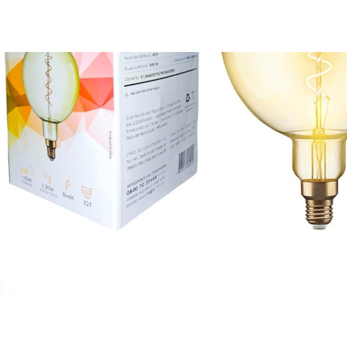 Lampada Filamento De Led Elgin G200 - 4W. 2200K E-27 Bivolt