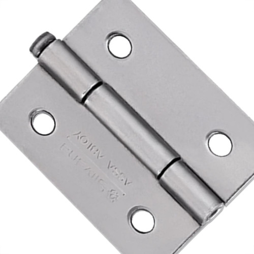 Dobradica Silvana 850 Ferro Zincado Cartela 3 Pecas Com Parafuso 1.1/2''