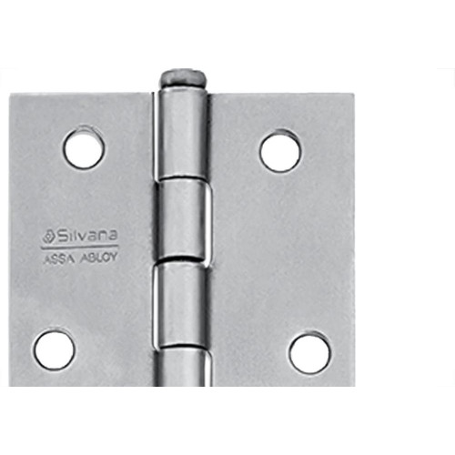 Dobradica Silvana 850 Ferro Zincado Cartela 3 Pecas Com Parafuso   3.1/2''