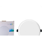 Plafon Led Embutir Elgin Infinity Redondo 27W. 6500K.