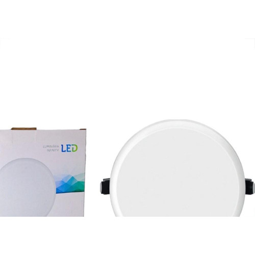Plafon Led Embutir Elgin Infinity Redondo 27W. 6500K.