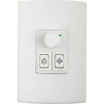 Controle Para Ventilador Ilumi Lampada/Inversor De Rotacao Cinza 5502