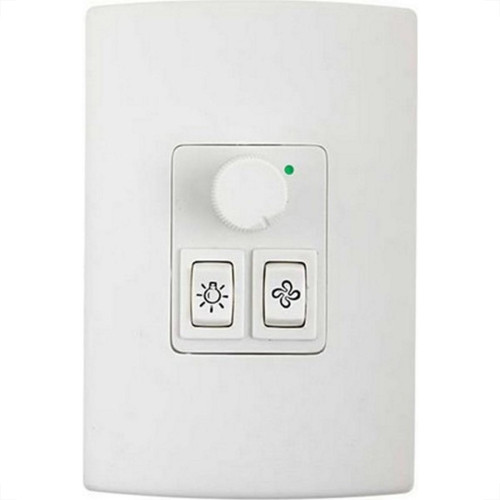 Controle Para Ventilador Ilumi Lampada/Inversor De Rotacao Cinza 5502