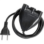 Extensao Interneed Paralela 2 Polos Axial 10A. Preta - 5M