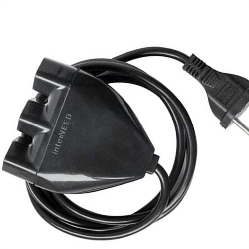 Extensao Interneed Paralela 2 Polos Axial 10A. Preta - 5M