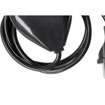 Extensao Interneed Paralela 2 Polos Axial 10A. Preta - 10M