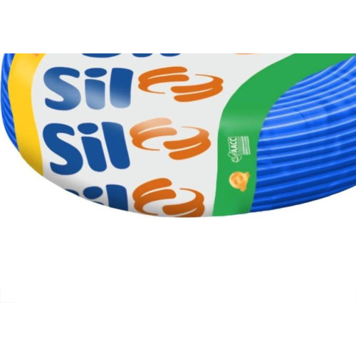 Cabinho Flexivel Sil 1,5Mm Azul Com 25M