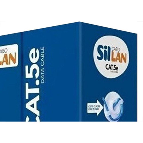Cabo De Rede/Informatica Sil 4 Pares Cat5E Com 305M
