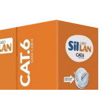 Cabo De Rede/Informatica Sil 4 Pares Cat6E Cinza Com 305M