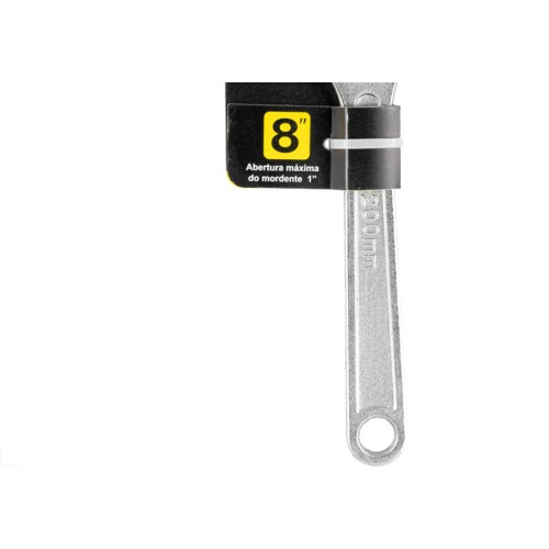 Chave Inglesa Ajustavel Eda Profissional - 08'' - 2Gp
