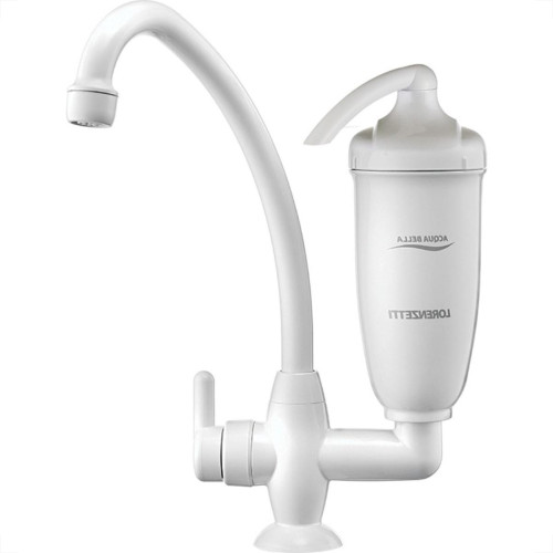 Torneira Bica Movel Filtro Abs Mesa Lorenzetti Acquabella Branca