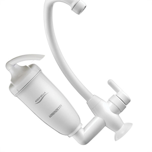 Torneira Bica Movel Filtro Abs Mesa Lorenzetti Acquabella Branca