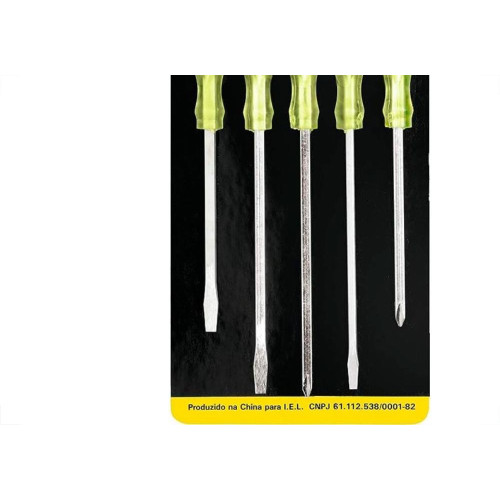Chave Fenda/Phillips Eda Jogo Com 5 Pecas Mini - 9Ca