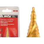 Broca Escalonada Mtx Profissional Espiral 4 A 20Mm