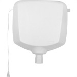 Caixa De Descarga Astra Controlada Branca 6 A 9 Litros