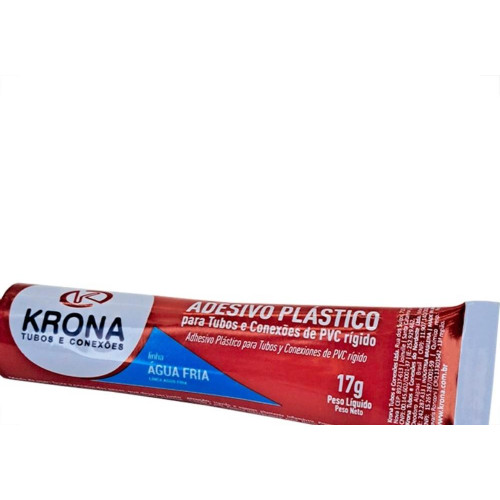 Cola Para Tubos E Conexoes Pvc Krona 17Gr. - Kit C/48 Pecas