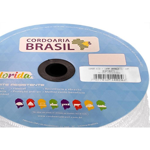 Corda Eco Trancada Arteplas 14Mm Branca 40M