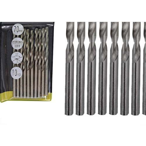 Broca Aco Rapido Eda 3,5Mm - 0Bt - Kit C/10 Pecas