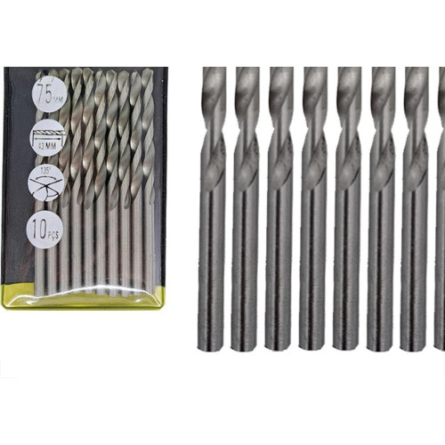 Broca Aco Rapido Eda 4,0Mm - 0Bu - Kit C/10 Pecas