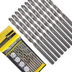 Broca Aco Rapido Eda 4,5Mm - 0Bv - Kit C/10 Pecas