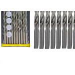 Broca Aco Rapido Eda 6,0Mm - 0By - Kit C/10 Pecas