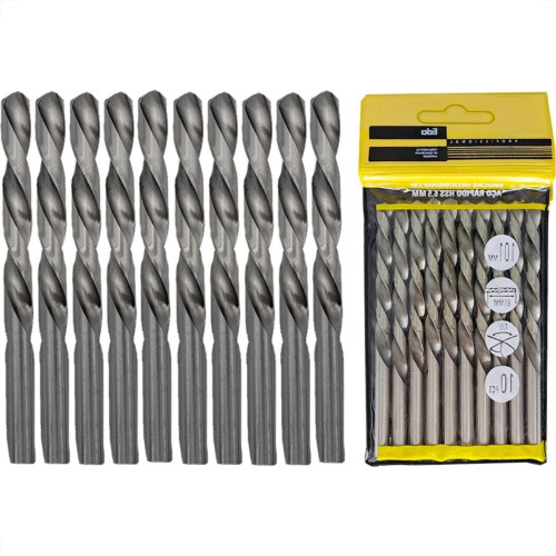 Broca Aco Rapido Eda 6,5Mm - 0Bz - Kit C/10 Pecas
