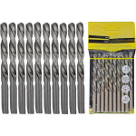 Broca Aco Rapido Eda 8,0Mm - 0Cc - Kit C/10 Pecas